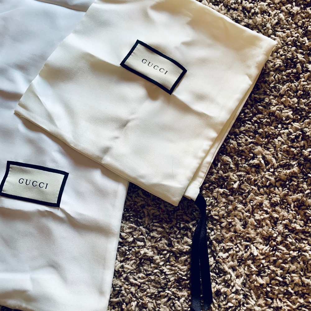 Gucci dustbags